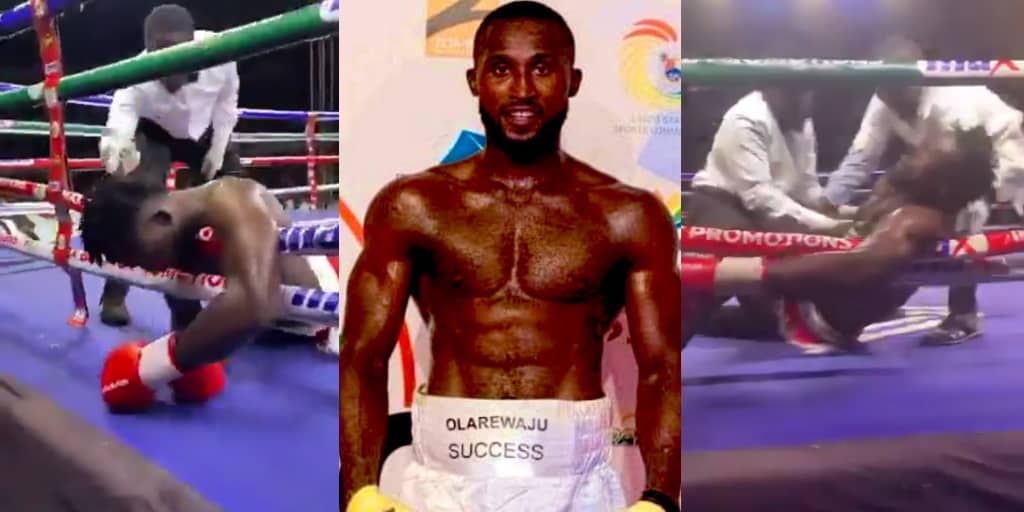 Nigerian boxer collapses and passes away mid-fight against Ghanaian opponent