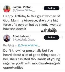 TRENDING: Quiet But Mighty! Nigerians Praise the Powerful Impact of Dr. Alice Onyema on Her Birthday #SilentStrength