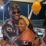 Tongues wag as Senator Ita Giwa hugs 2Face at her birthday dinner