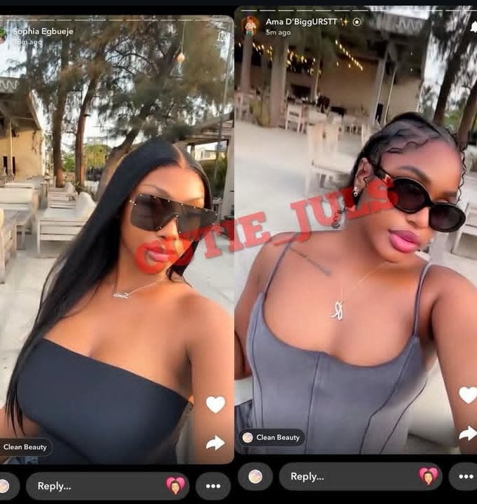 Ama Reginald Sophia Egbueje Spark Reconciliation Rumors With Hangout
