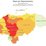 Map of deaths in traffic accidents in Honduras