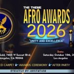 Afro Awards 2026: Saturday October 10, 2026 in Los Angeles, California USA 🇺🇸.